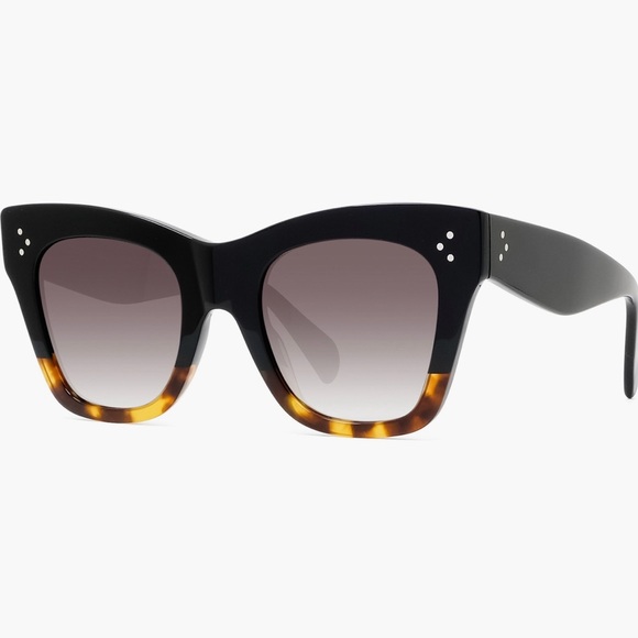 Celine 50mm Gradient Small Cat Eye Sunglasses - Picture 2 of 16